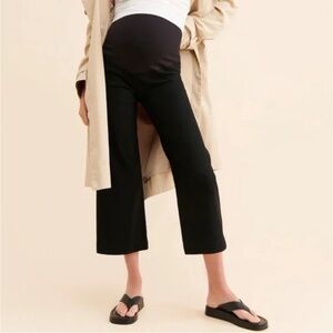 Maeve Black Wide Leg Pants